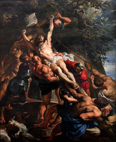 De kruisoprichting door Peter Paul Rubens